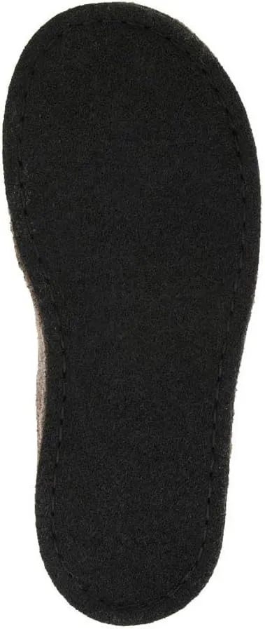 HAFLINGER Doggy Silver Grey Slippers (313021-84)