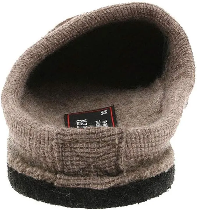 HAFLINGER Doggy Silver Grey Slippers (313021-84)