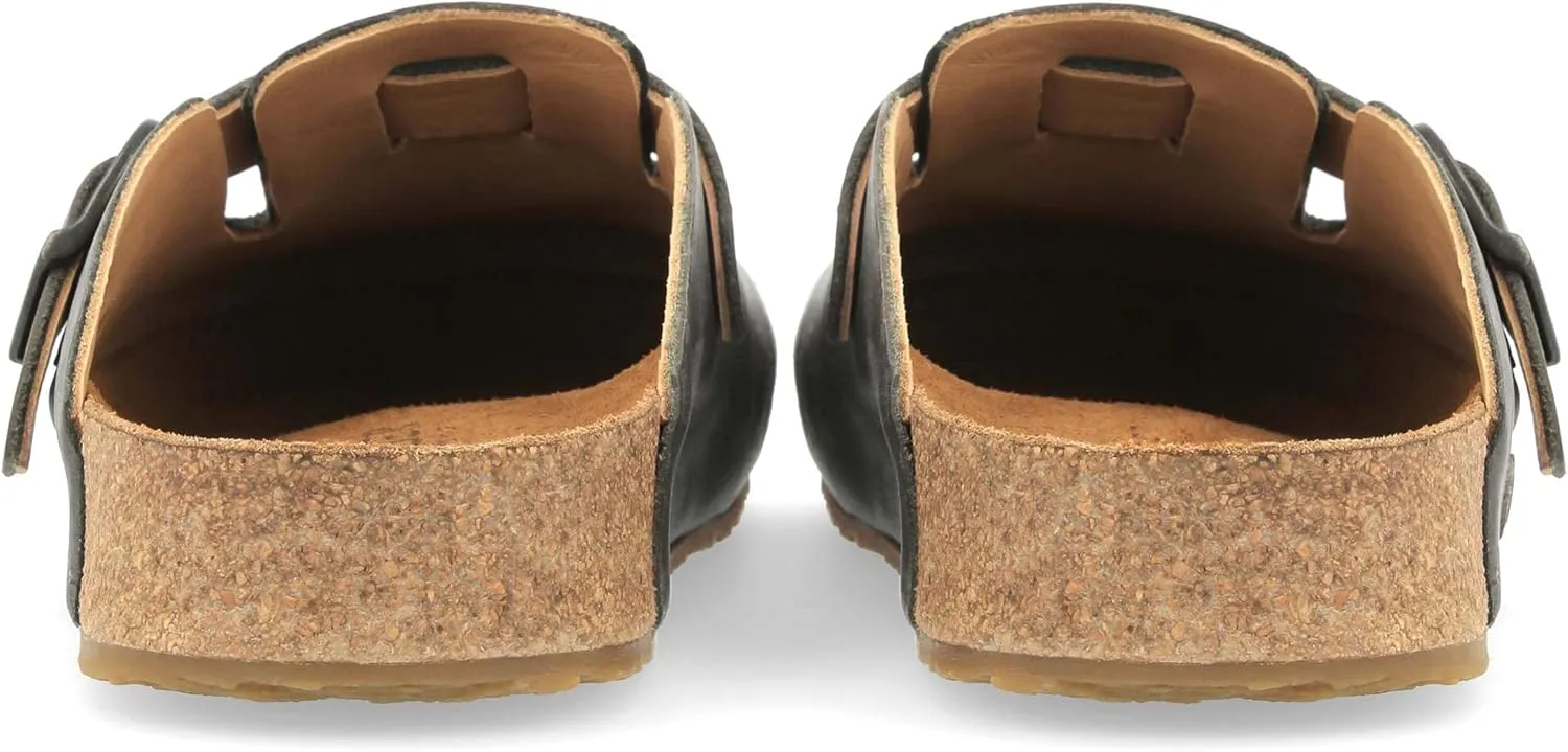 HAFLINGER Grizzly Zigzag Felt Clog Wool Slipper