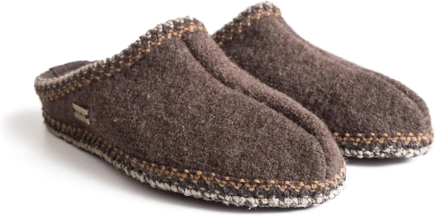 HAFLINGER Unisex AS Slippers Wool Feltsole