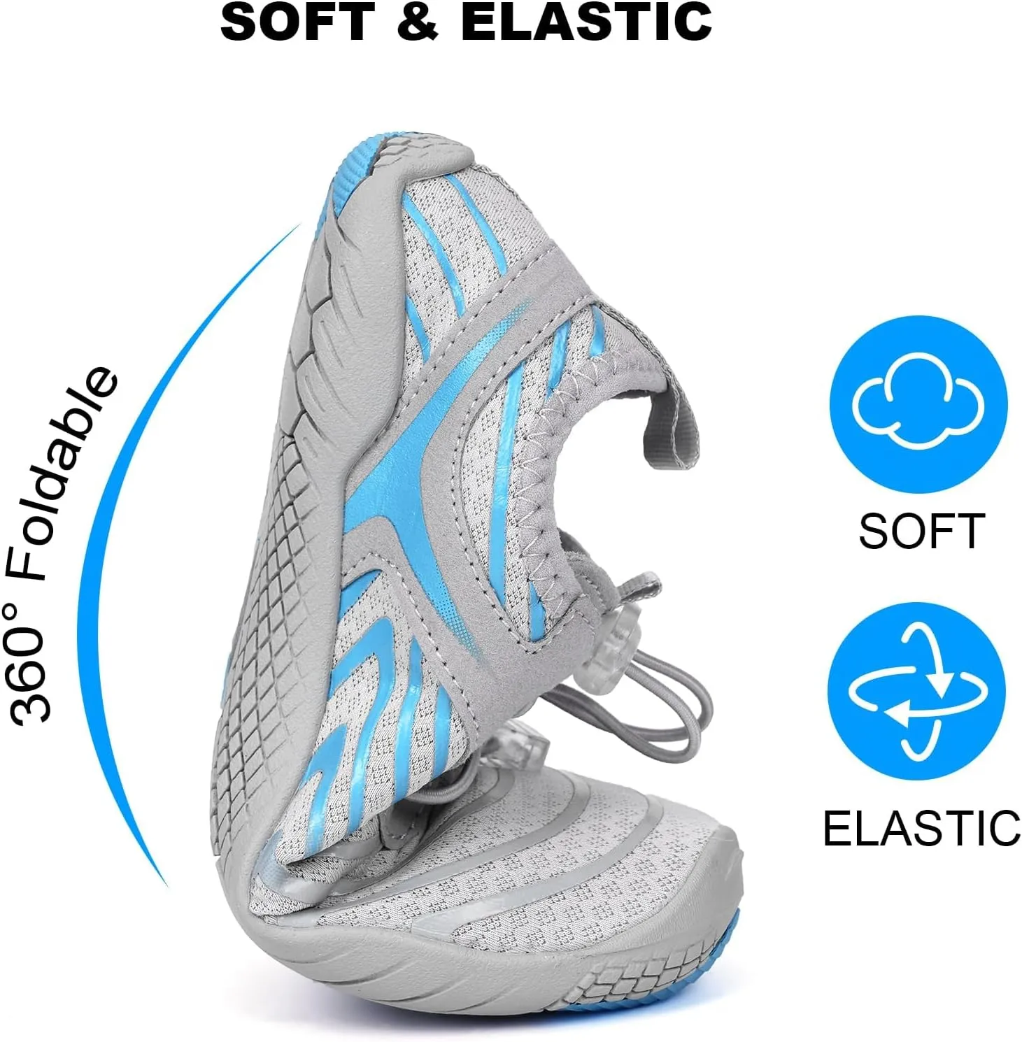 Hike Barefoot Shoes for Women Men Pro-Healthy&Non-Slip Footwear Waterproof Trail Running Wide Toe Water Shoes