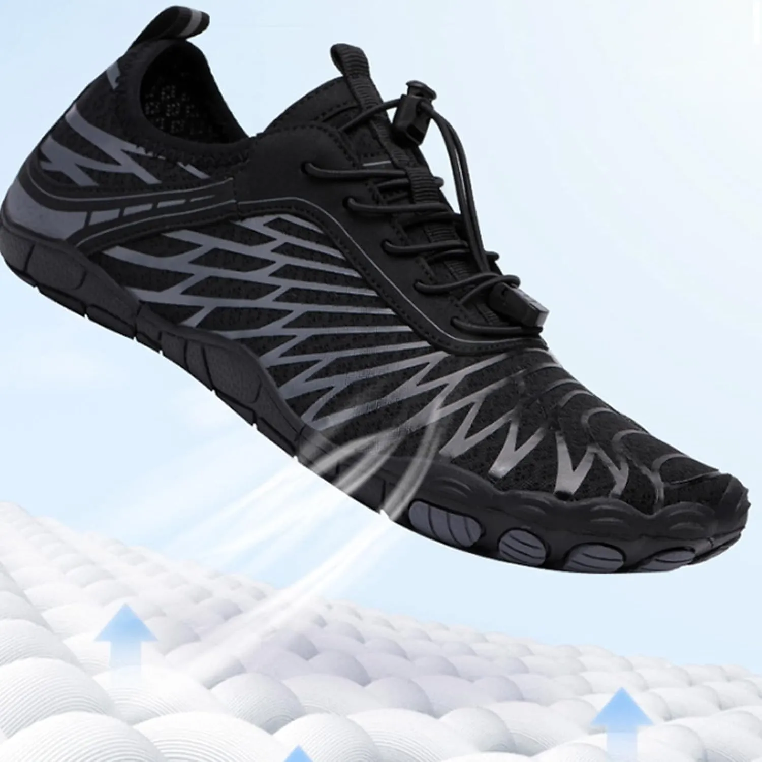 Hike Barefoot Shoes for Women Men Pro-Healthy&Non-Slip Footwear Waterproof Trail Running Wide Toe Water Shoes