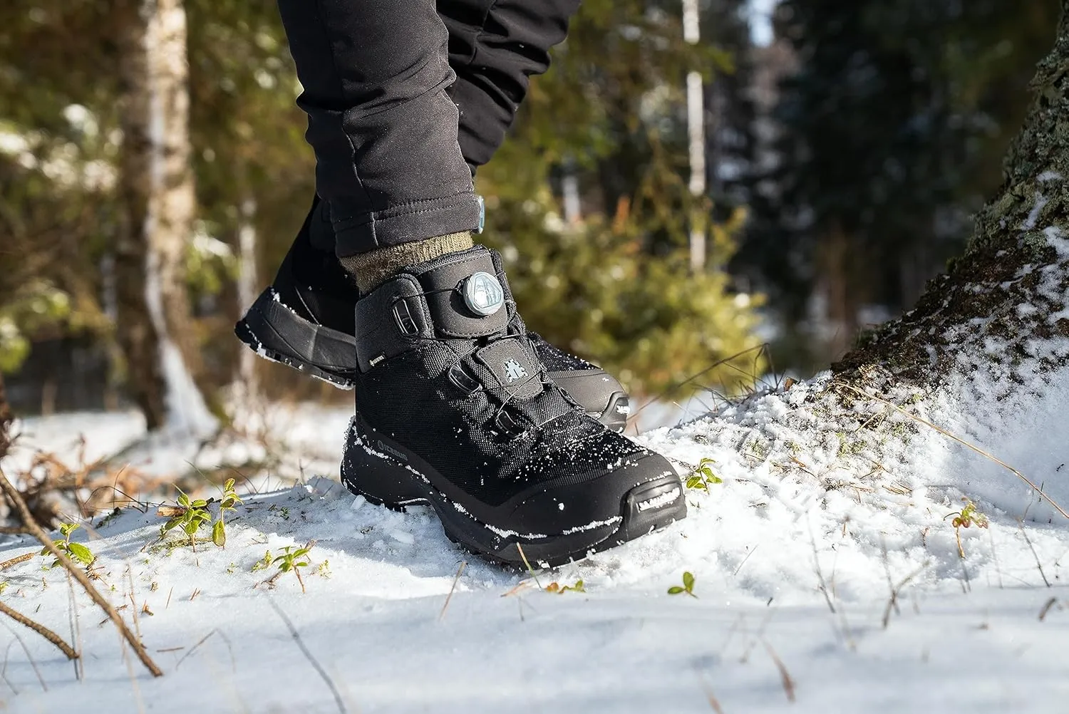 Icebug Mens Stavre2 Michelin GTX Midcut Winter Hiking Boot with Traction Sole