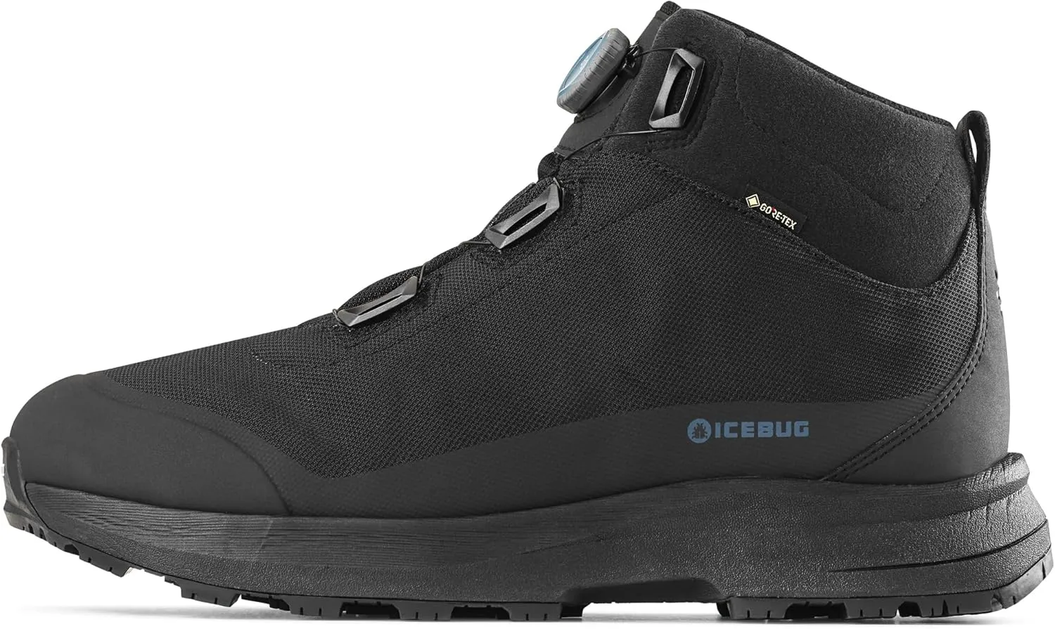 Icebug Mens Stavre2 Michelin GTX Midcut Winter Hiking Boot with Traction Sole
