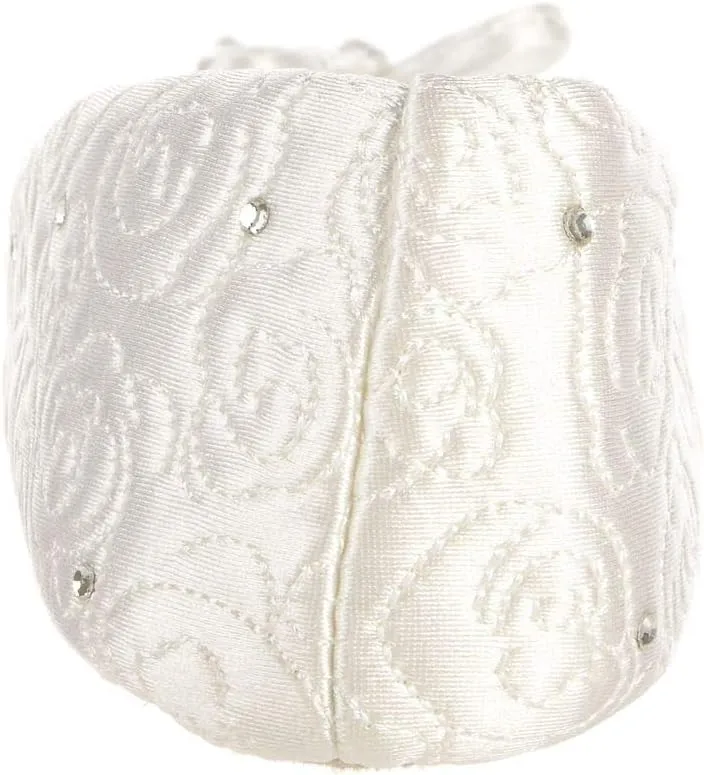 Isotoner Women's Ballerina Slippers with Terry Lined and Rose Quilt Ballet Flat