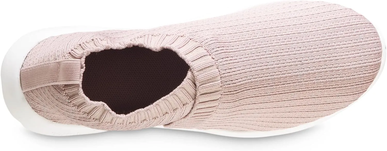 isotoner Women's Lightweight Recycled Stretch Sport Knit Slip-on Slipper Bootie Moccasin