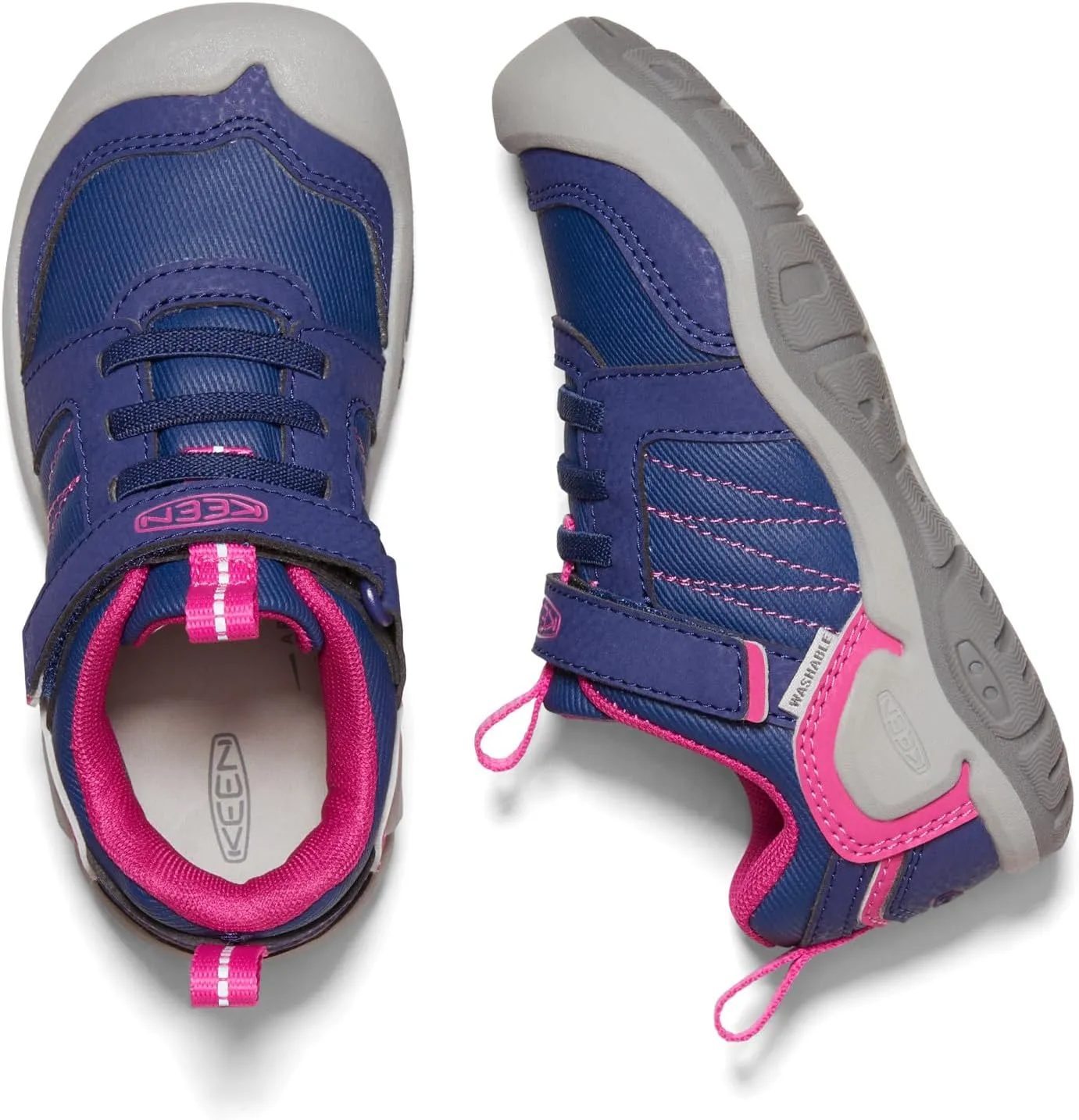 KEEN Kids' Knotch Peak Alternate Closure Lightweight Durable Sneaker