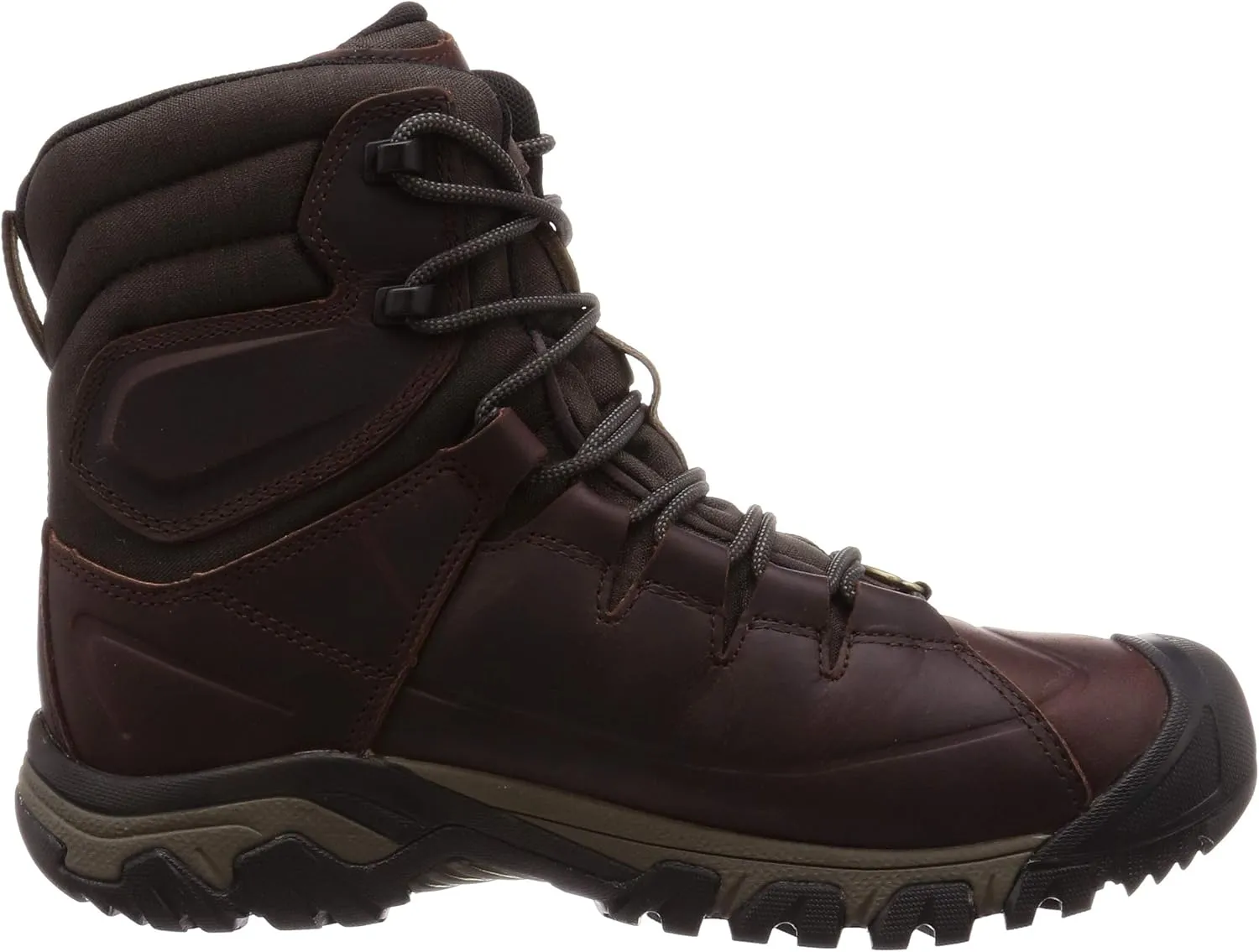 KEEN Men's Targhee Lace High Polar Waterproof Insulated Snow Boots