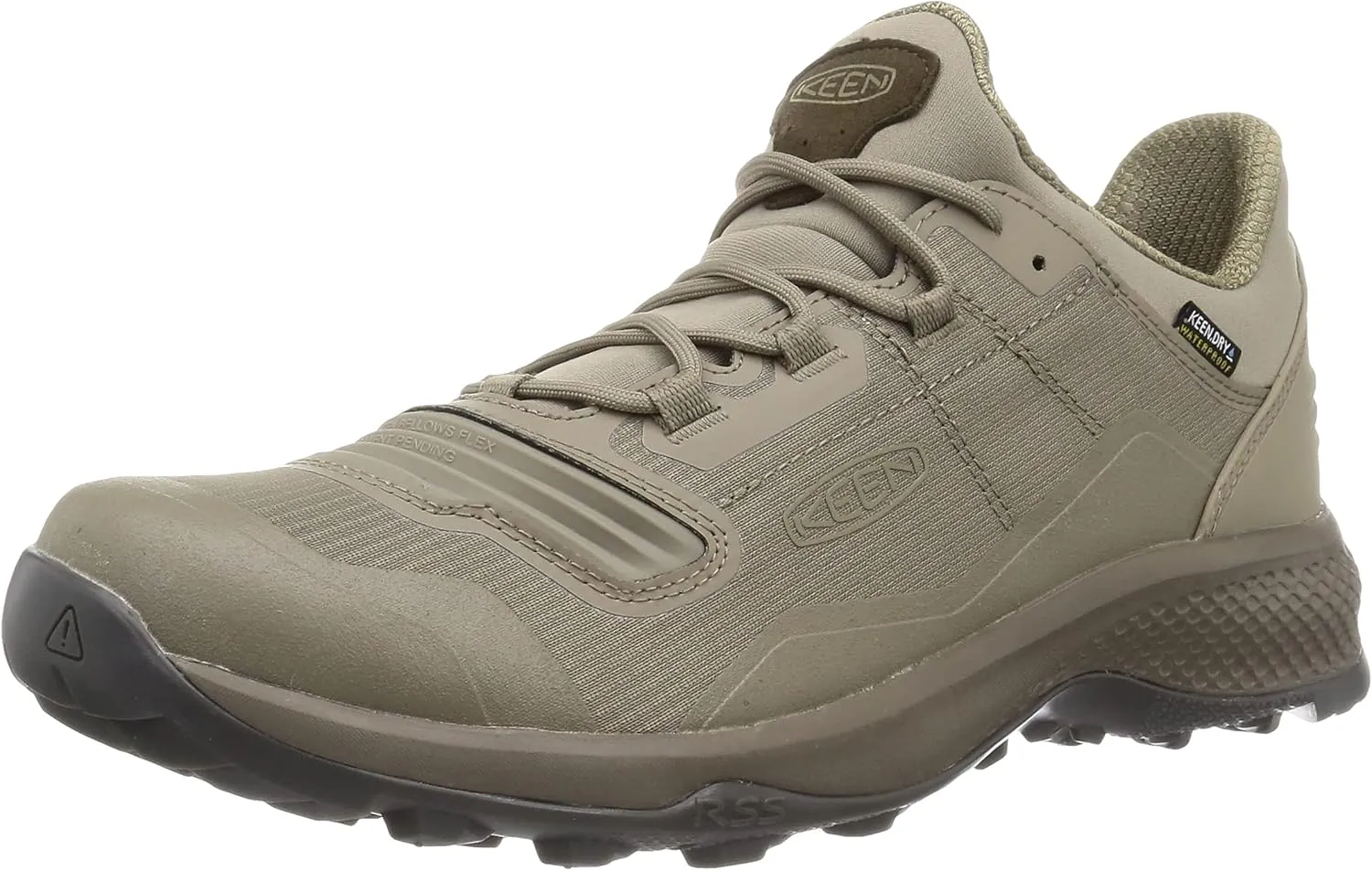 KEEN Men's Tempo Flex Low Height Lightweight Waterproof Hiking Shoes