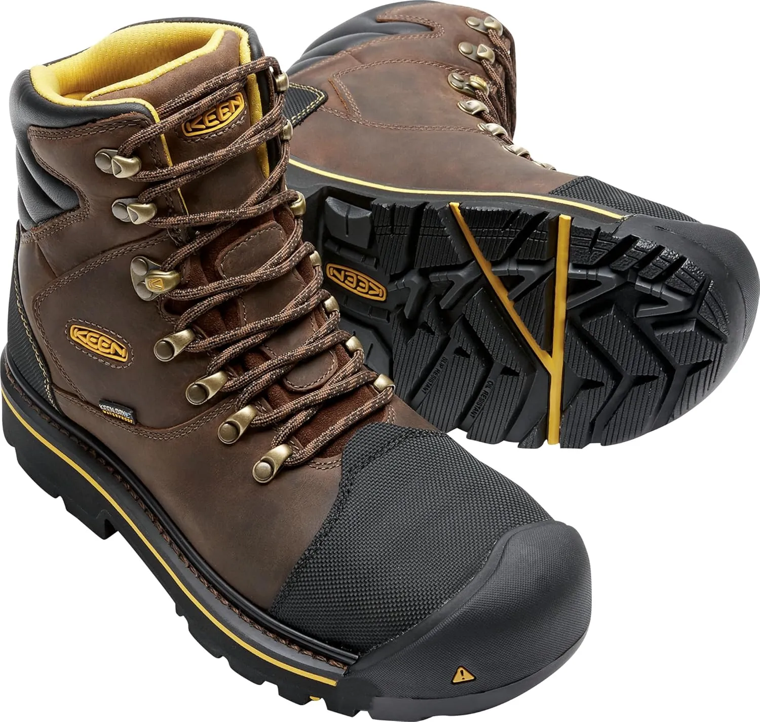 KEEN Utility Men's Milwaukee 6" Waterproof Steel Toe Work Boot