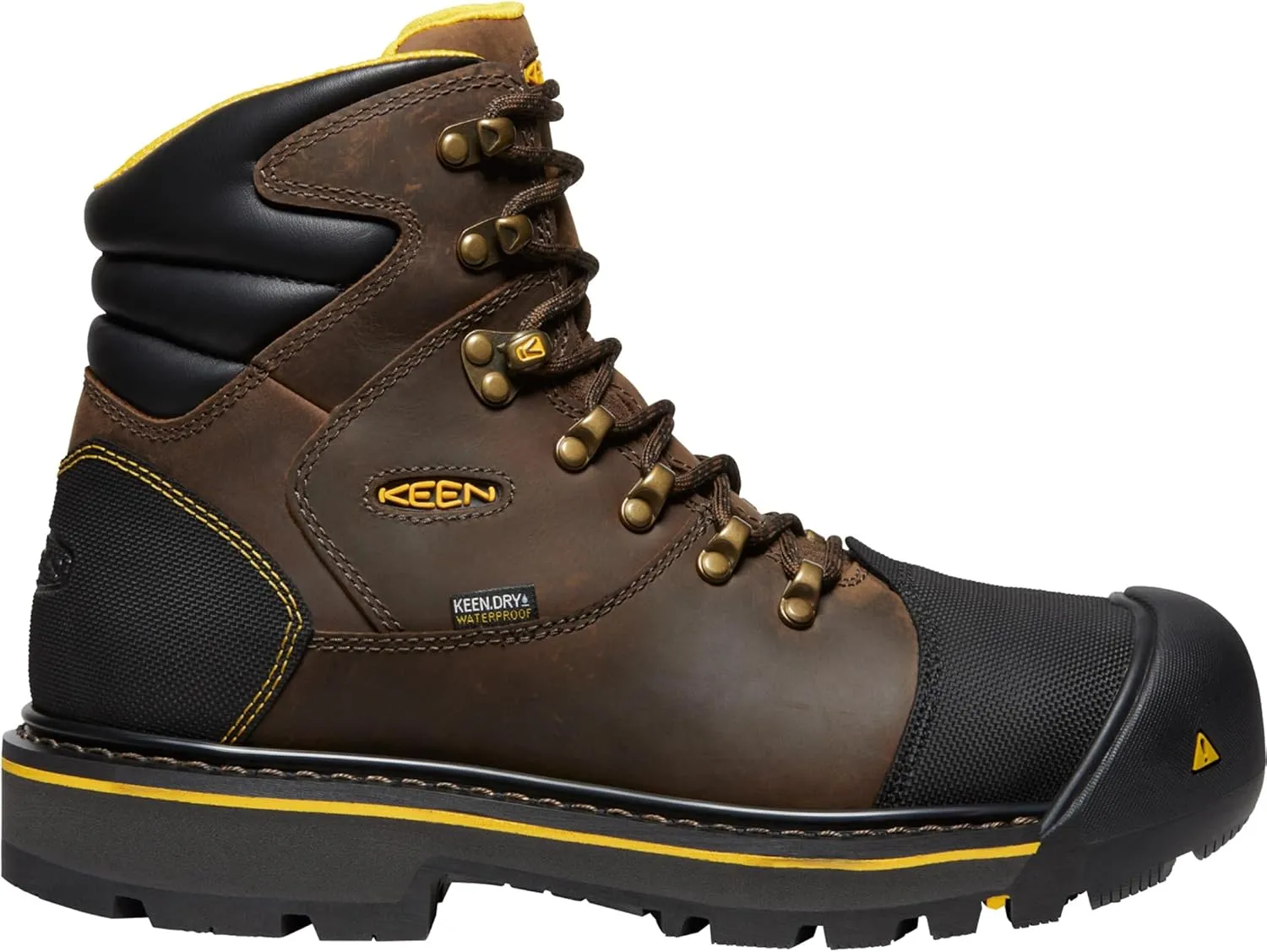 KEEN Utility Men's Milwaukee 6" Waterproof Steel Toe Work Boot