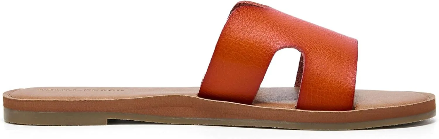 KOLILI Womens Flat Slide Sandals, Summer Fashion Sandals, Comfy Style | Warm-weather Favorite