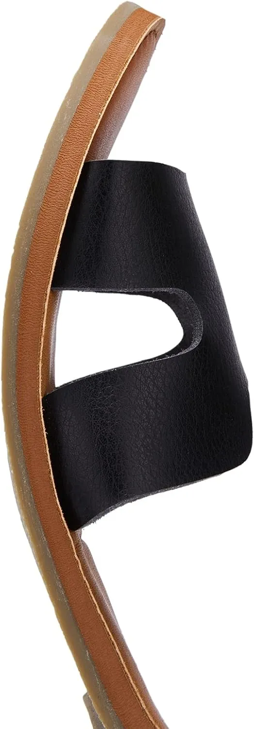 KOLILI Womens Flat Slide Sandals, Summer Fashion Sandals, Comfy Style | Warm-weather Favorite
