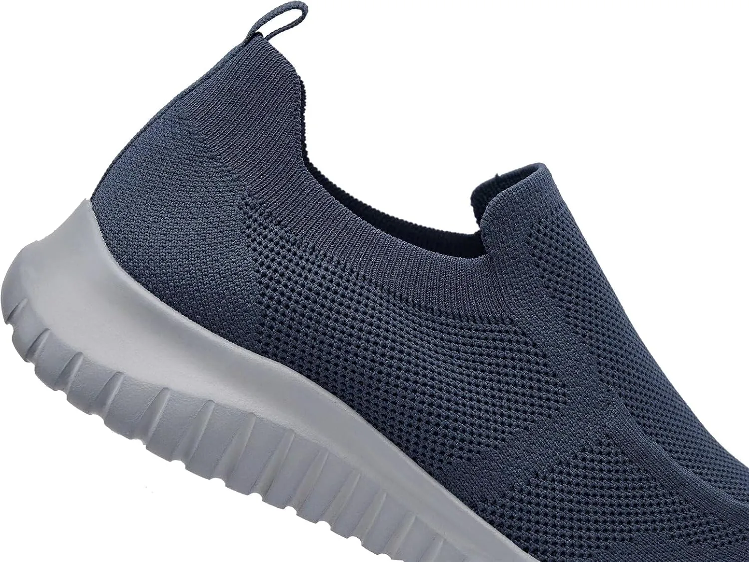 konhill Men's Breathable Tennis Shoes - Slip on Walking Casual Athletic Sneakers Shoes