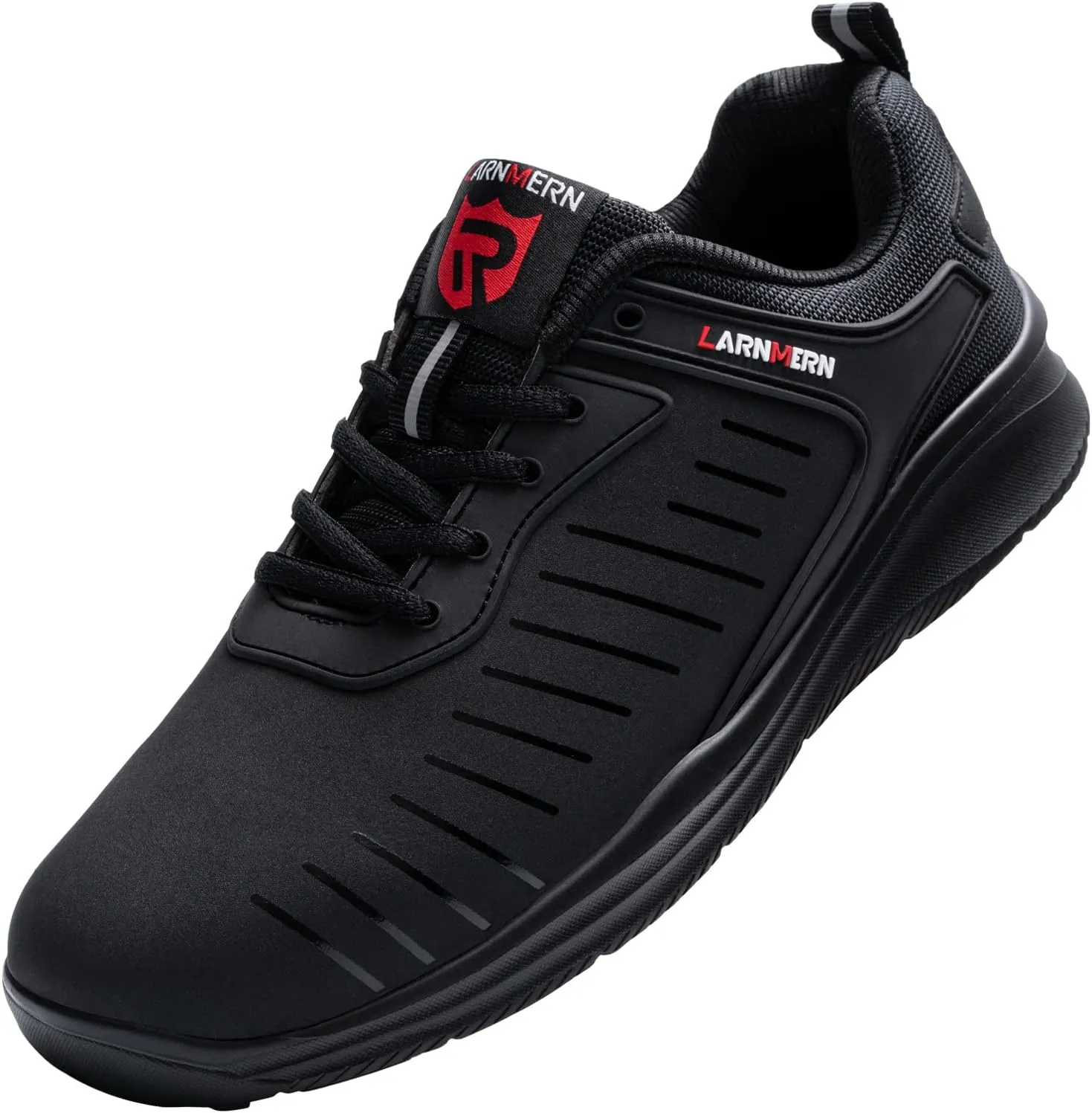 LARNMERN Steel Toe Shoes Men Womens Lightweight Safety Shoes Puncture Proof Breathable Sneakers Comfortable