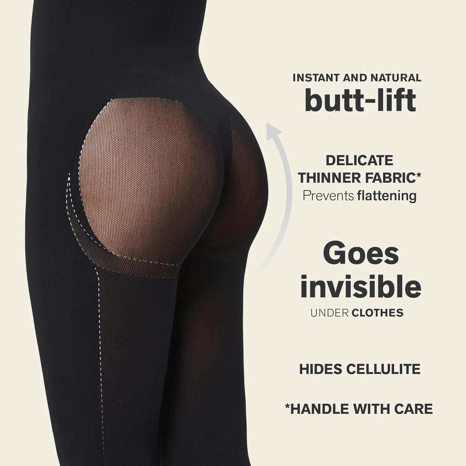 Leonisa Invisible Body with Leg Compression and Butt Lift