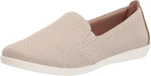 LifeStride Women's Next Level Slip-On Sneaker, Cream, 9.5
