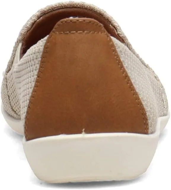 LifeStride Women's Next Level Slip-On Sneaker, Cream, 9.5