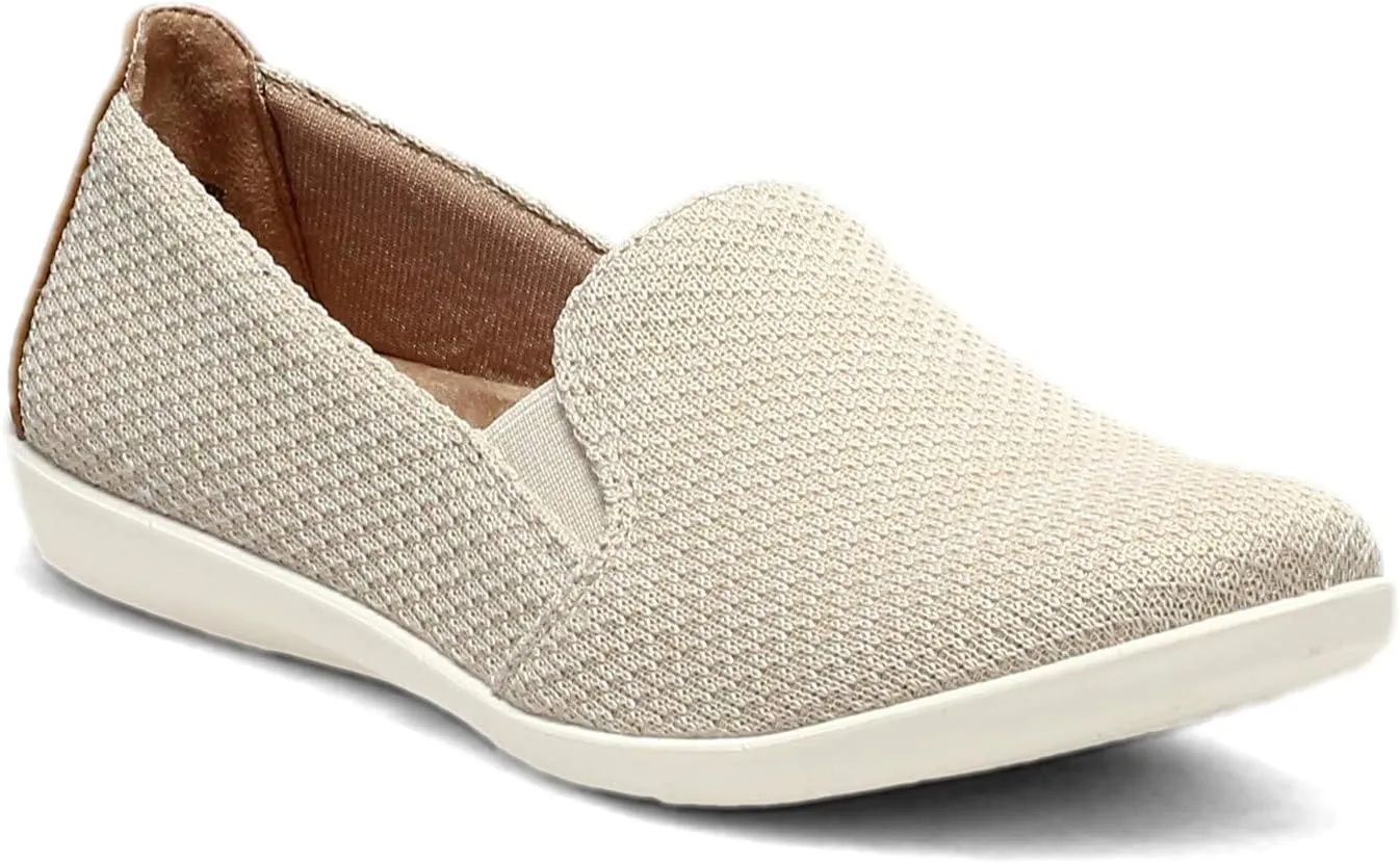 LifeStride Women's Next Level Slip-On Sneaker, Cream, 9.5