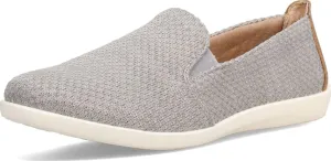 LifeStride Womens Next Level Slip-On Sneaker, Grey, 8 US