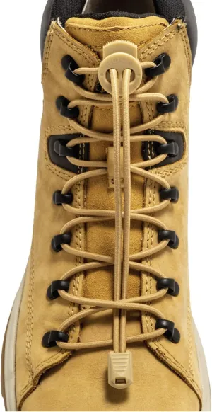 Lock Laces Premium Heavy Duty Elastic No-Tie Laces for Boots and Shoes (1 Pair)
