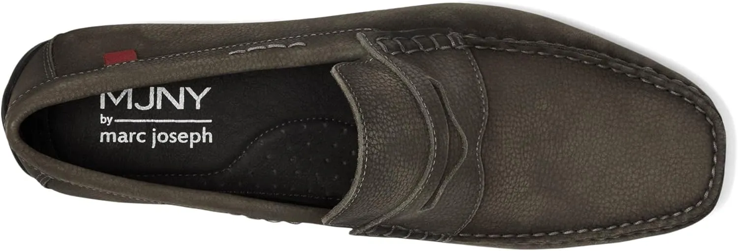 Marc Joseph New York Men's Leather Casual Slip On Penny Loafers