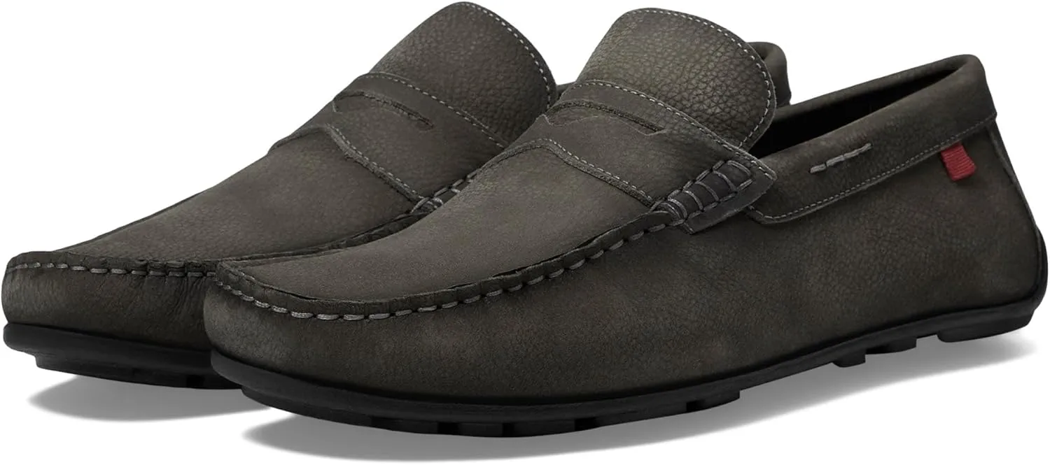 Marc Joseph New York Men's Leather Casual Slip On Penny Loafers