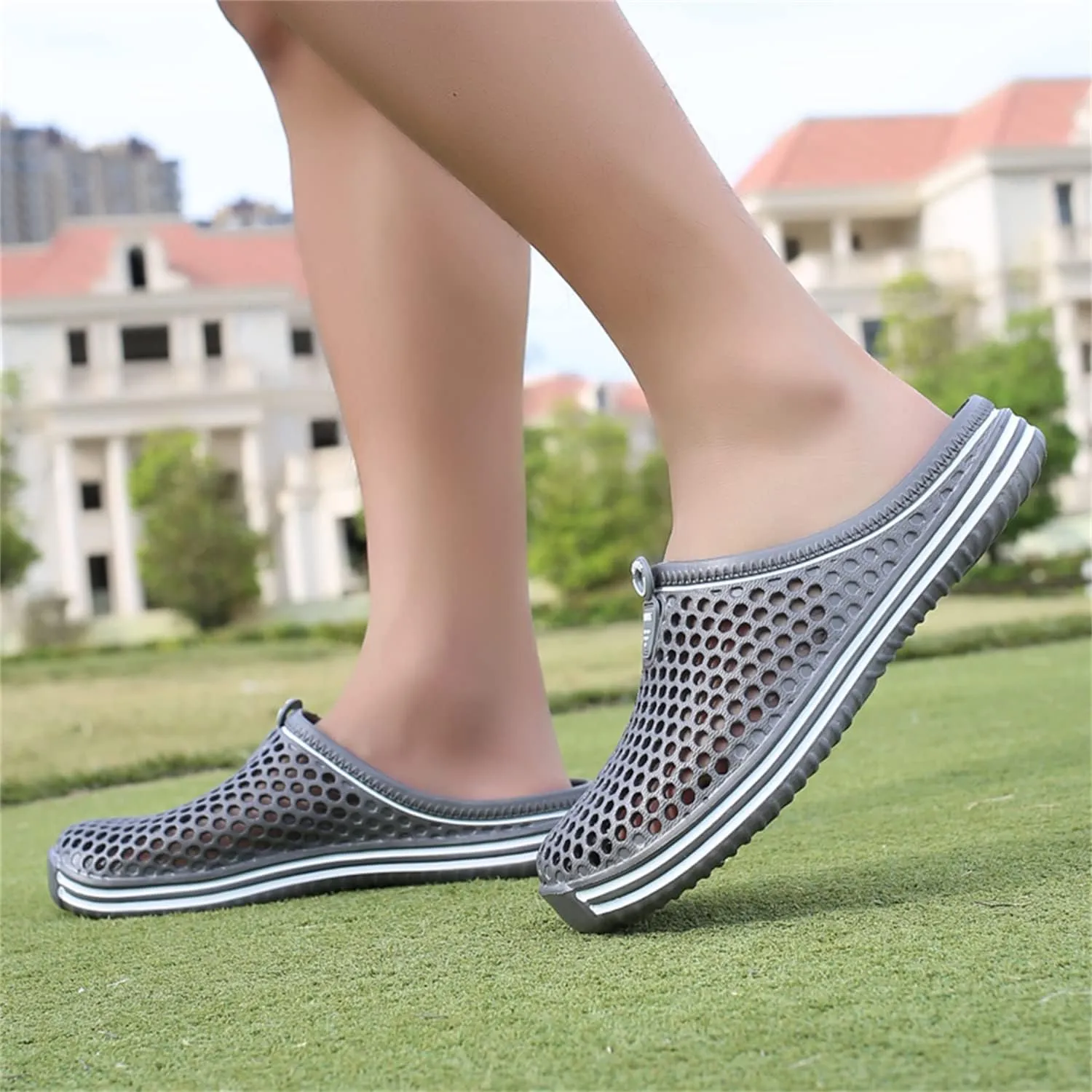 MDPCX Women's Garden Clogs Breathable Shoes Bathing Shoes Beach Shoes Water Shoes Footwear Slippers Walking Shoes Home Travel Shoes