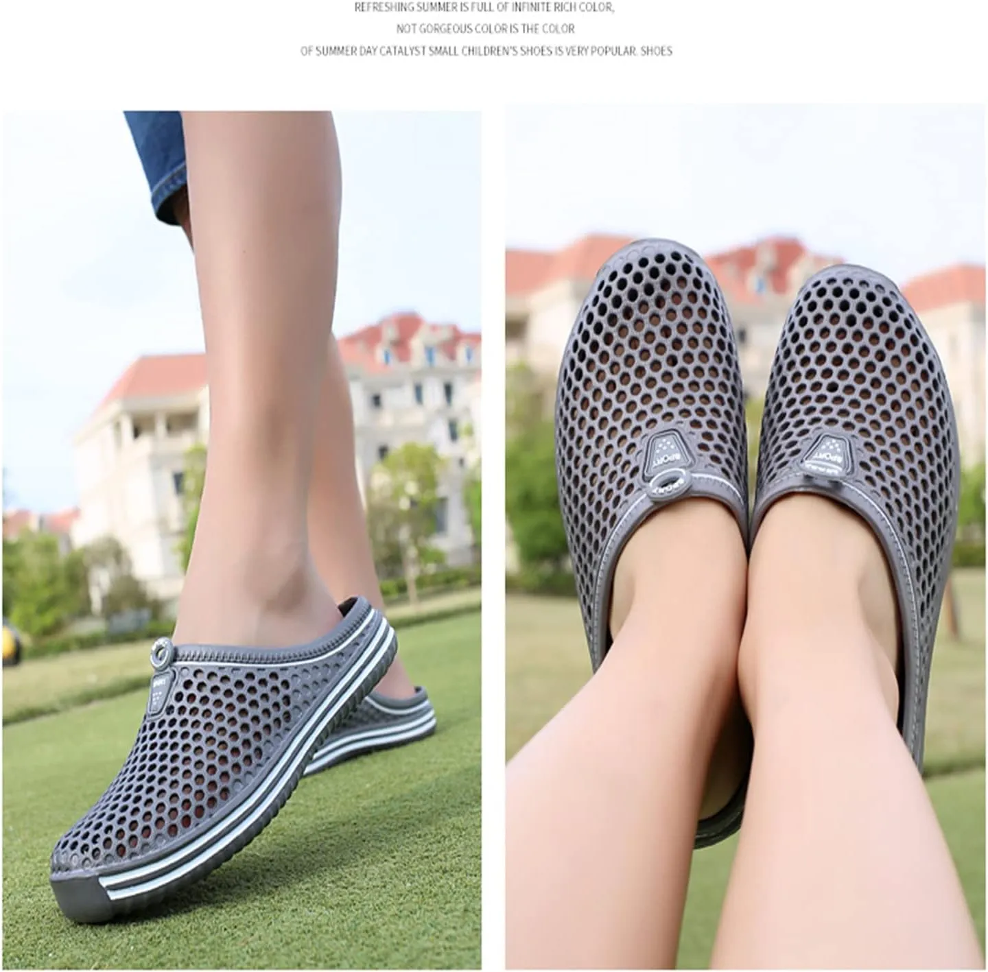 MDPCX Women's Garden Clogs Breathable Shoes Bathing Shoes Beach Shoes Water Shoes Footwear Slippers Walking Shoes Home Travel Shoes