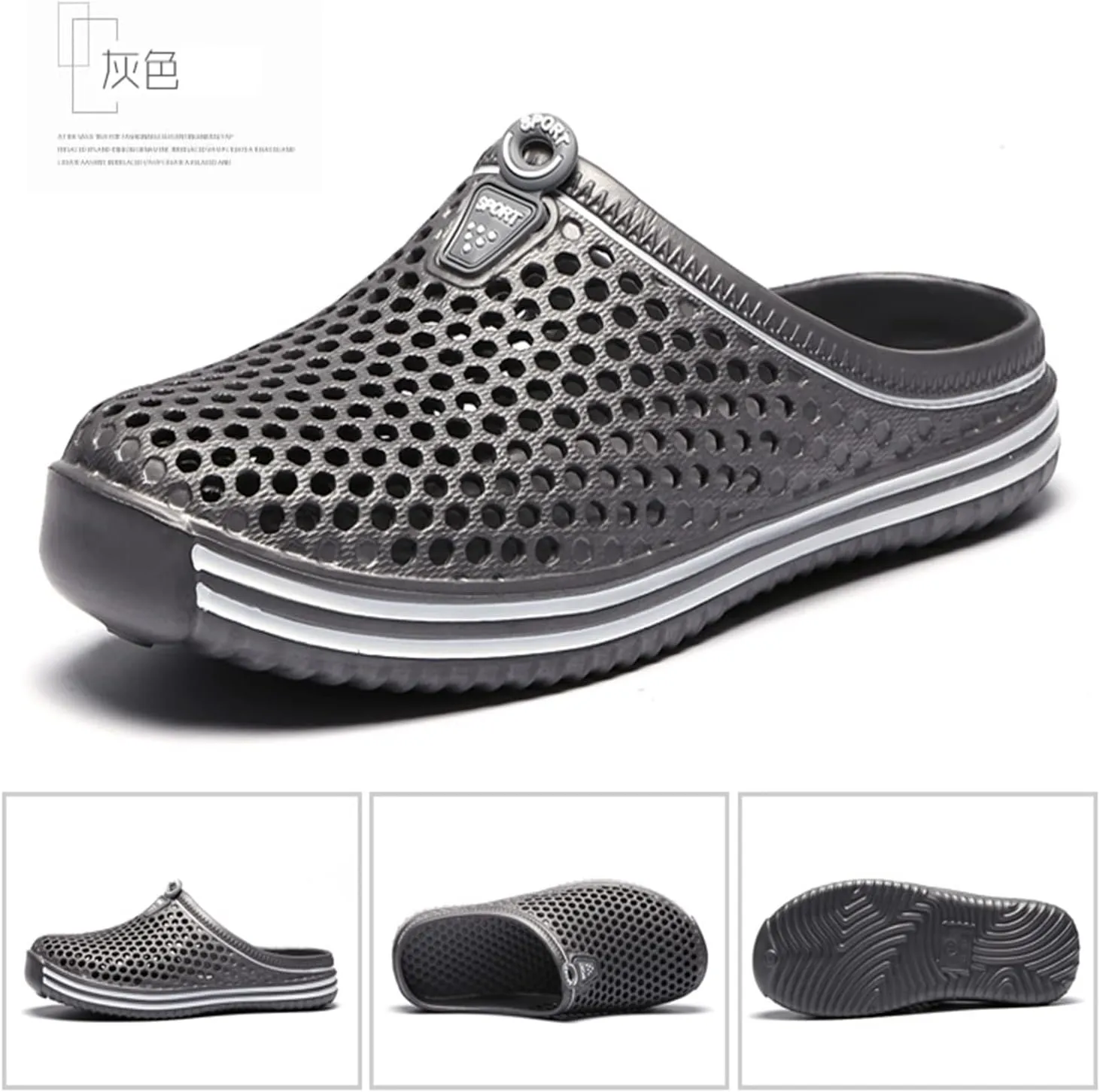 MDPCX Women's Garden Clogs Breathable Shoes Bathing Shoes Beach Shoes Water Shoes Footwear Slippers Walking Shoes Home Travel Shoes