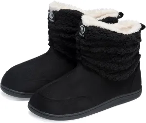 Men Women Slipper Boots Winter Indoor Outdoor Bootie Slippers Plush Fleece Memory Foam House Shoes