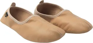 Mens Indoor Leather Slippers Traditional Babouche House Shoes Barefoot Moccasin