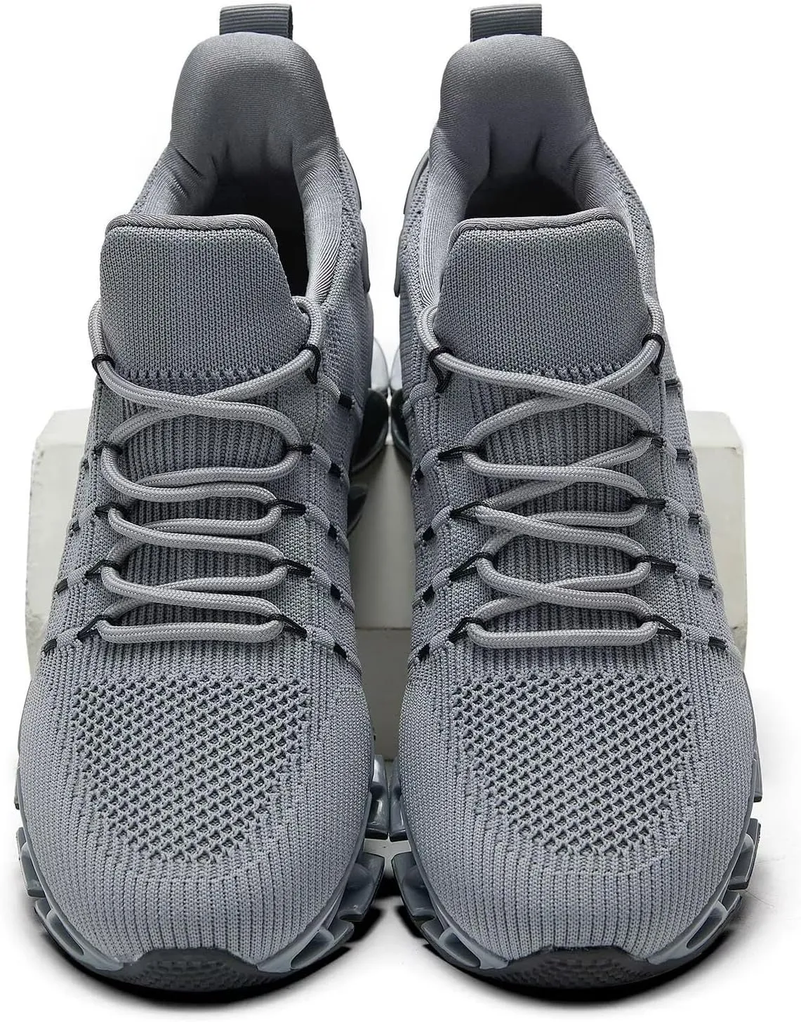 Mens Running Shoes Mesh Breathable Trail Runners Fashion Sport Blade Walking Tennis Sneakers