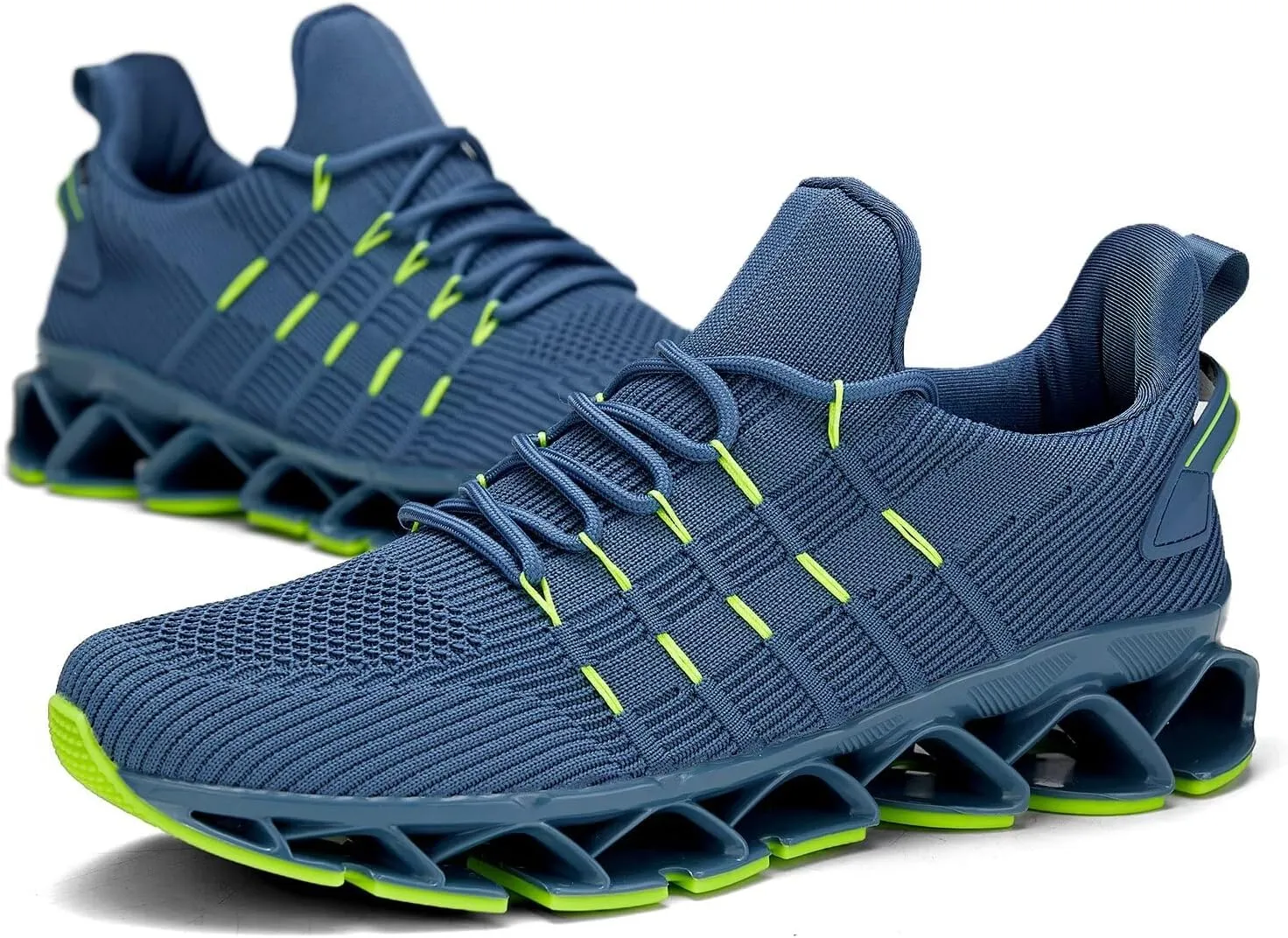 Mens Running Shoes Mesh Breathable Trail Runners Fashion Sport Blade Walking Tennis Sneakers