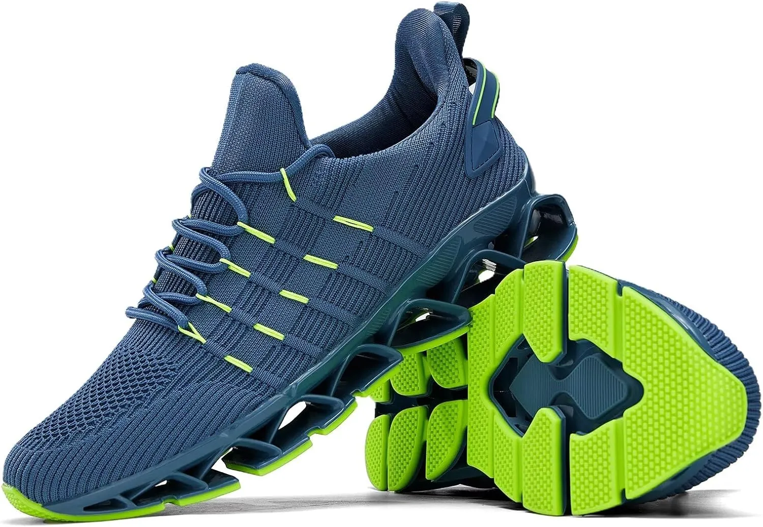 Mens Running Shoes Mesh Breathable Trail Runners Fashion Sport Blade Walking Tennis Sneakers