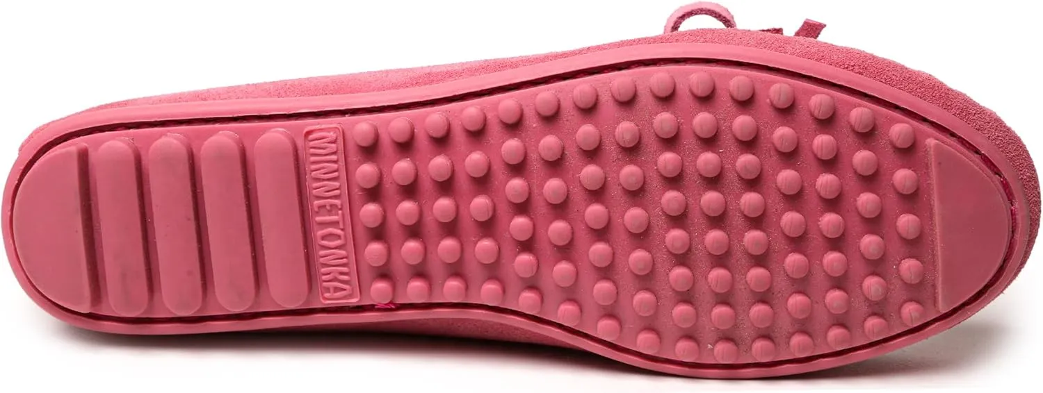 Minnetonka Women’s Thunderbird “Animikii” Hardsole – Moccasins for Women with a Classic Leather Moccasin Silhouette, Cushioned Footbed, and Beaded Moccasin Design