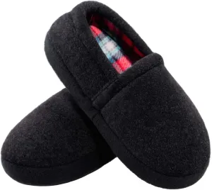 MIXIN Little/Big Kid Boy's Slippers House Shoes Indoor Outdoor with Anti Slip Sole