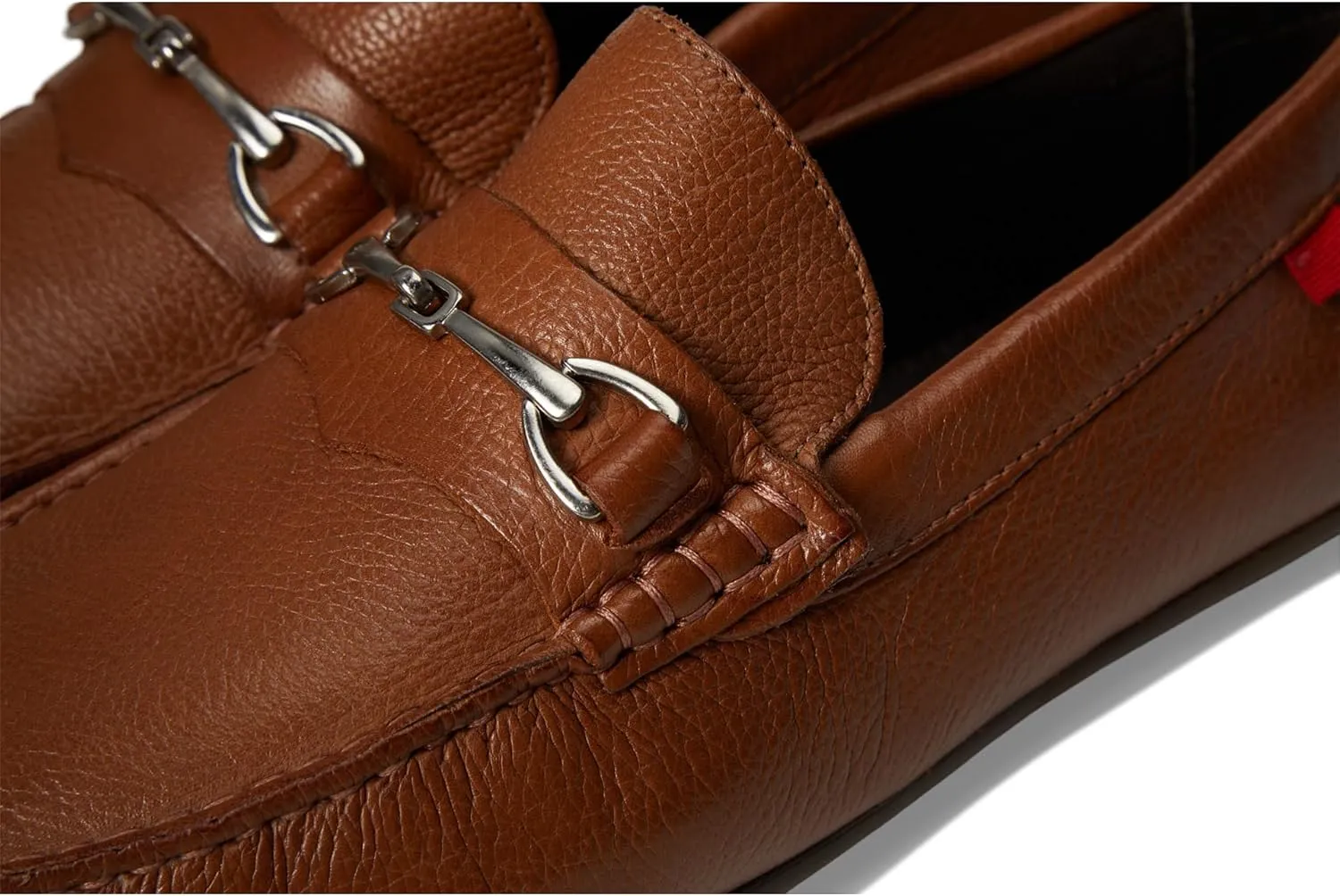 MJNY Mens Casual Comfortable Genuine Leather Lightweight Driving Moccasins Classic Fashion Buckle Loafer Slip On Breathable Driving Loafer