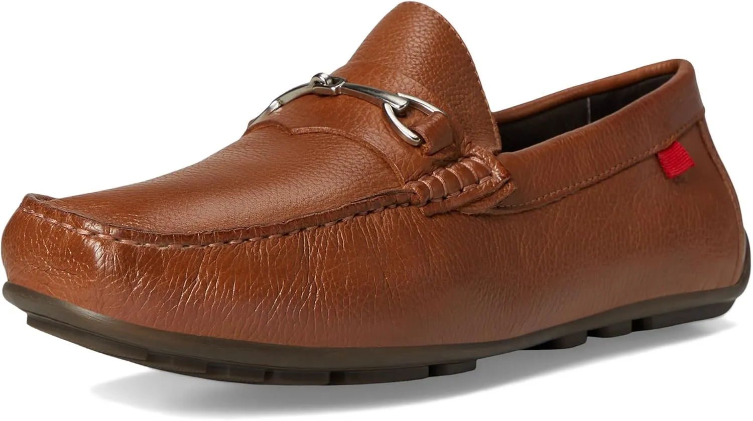 MJNY Mens Casual Comfortable Genuine Leather Lightweight Driving Moccasins Classic Fashion Buckle Loafer Slip On Breathable Driving Loafer