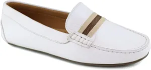 MJNY Womens Casual Comfortable Genuine Leather Lightweight Driving Moccasins Classic Fashion Webstrap Slip On Ladies Driving Loafer Flat Shoes