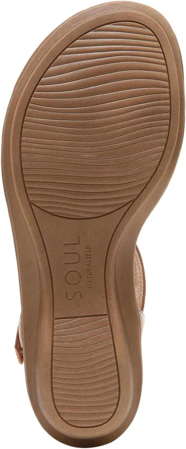 Naturalizer Soul Women's Solo Strappy Flat Sandal
