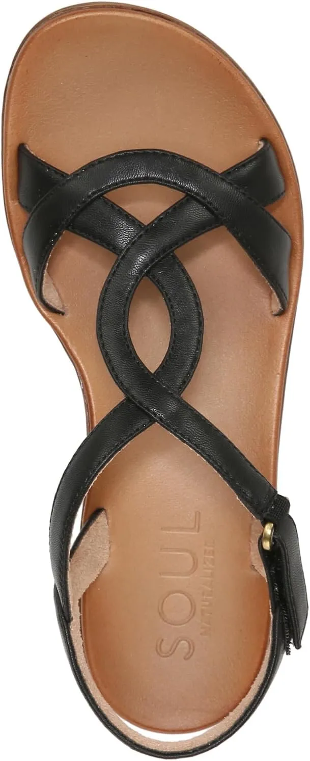 Naturalizer Soul Women's Solo Strappy Flat Sandal