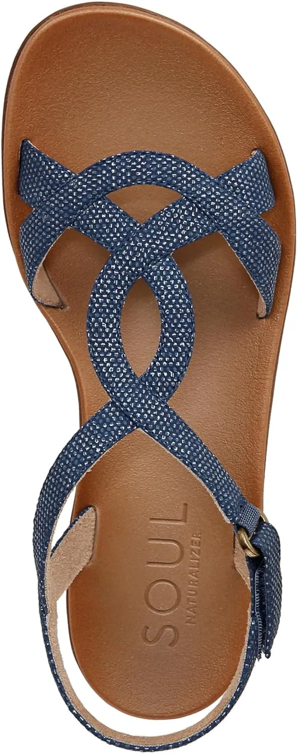 Naturalizer Soul Women's Solo Strappy Flat Sandal