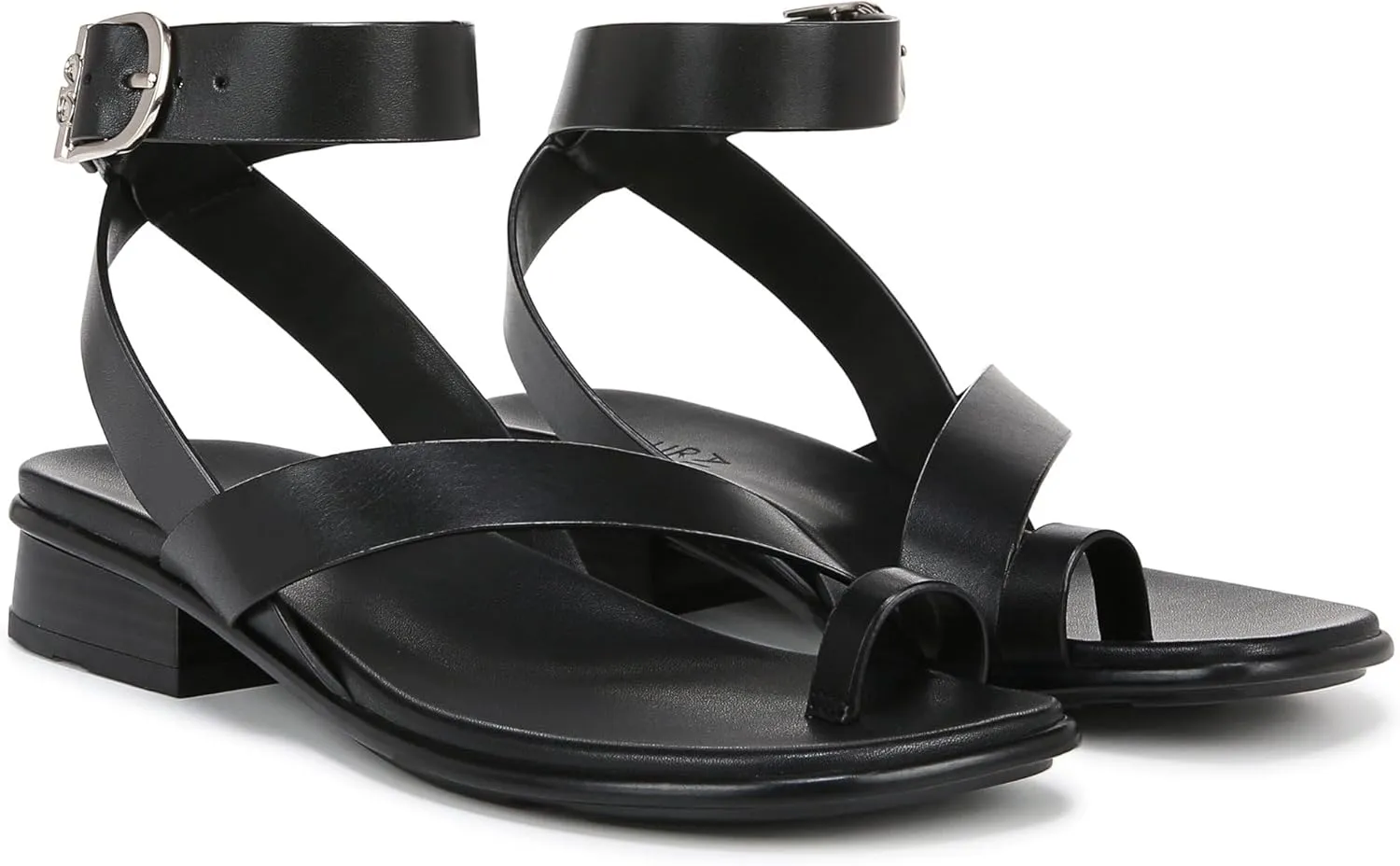 Naturalizer Womens Birch Strappy Flat Sandal