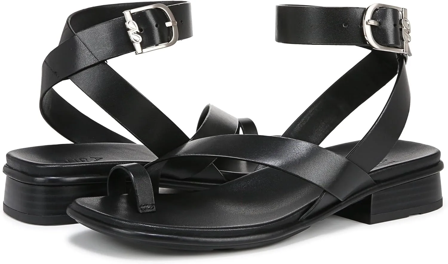Naturalizer Womens Birch Strappy Flat Sandal