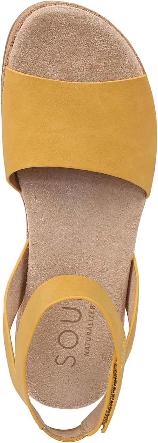 Naturalizer Women's Deara Platform Flat Sandal