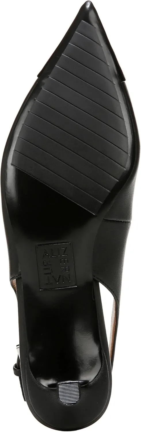Naturalizer Womens Gazing Cap Toe Slingback Kitten Heel