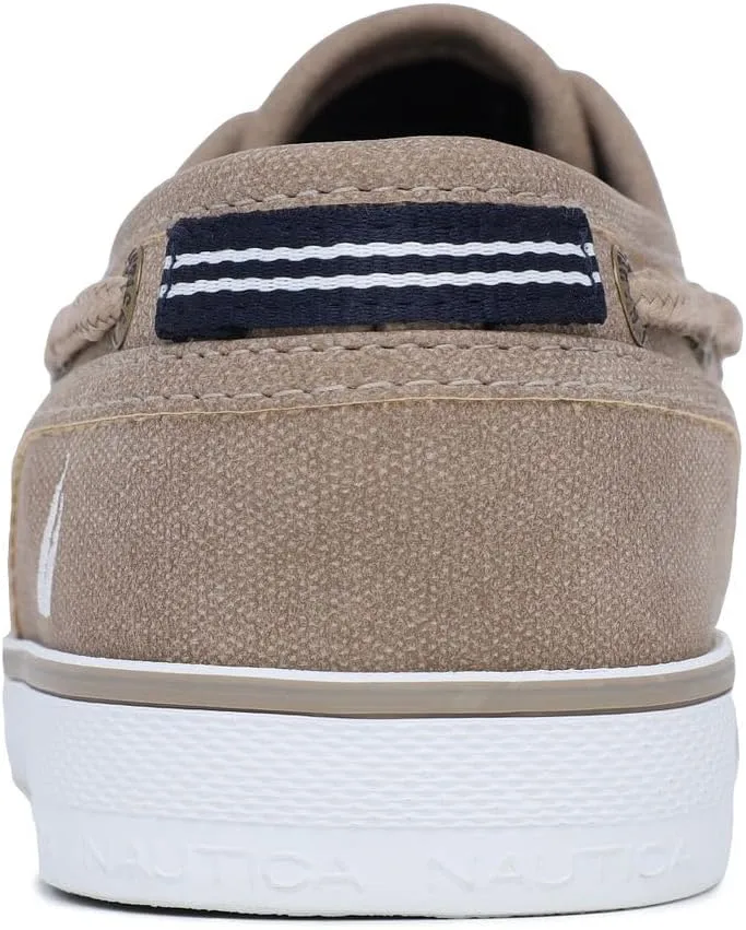 Nautica Kid's Spinnaker Youth Boat Shoe Casual Loafer 2 Eye Lace (Little Kid/Big Kid)
