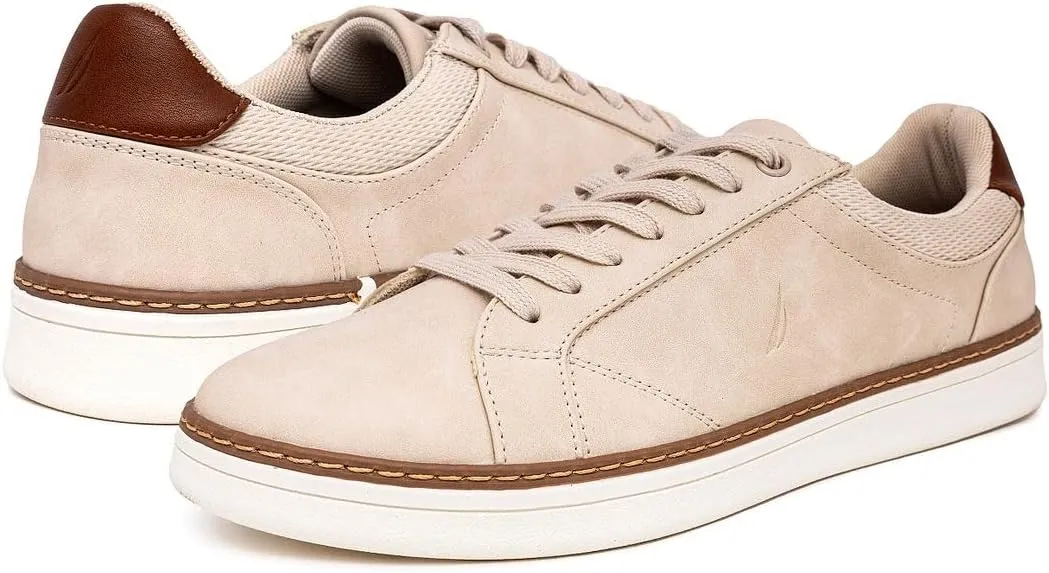 Nautica Men's Casual Shoe, Classic Lace-Up Low Top Loafer, Fashion Sneaker - in Medium & Wide Width Sizes