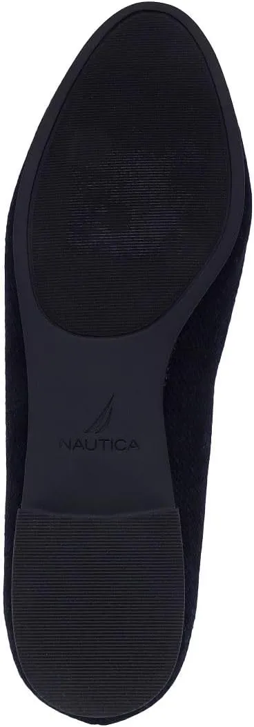 Nautica Woman Flat Loafers Luxury Designer Penny Shoes Slip On Ballet Comfortable Everyday Moccasins for Work Office Outdoor